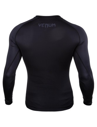 Top Choice Venum Contender 3.0 Compression T-shirt - Long Sleeves - Black/Grey Immediate Availability