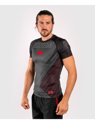 Top Choice Venum Contender 5.0 Rashguard - Short sleeves - Black/Red Fresh Release