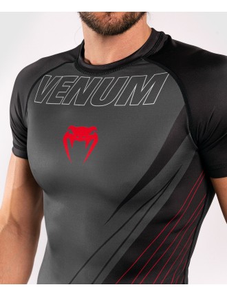 Top Choice Venum Contender 5.0 Rashguard - Short sleeves - Black/Red Fresh Release