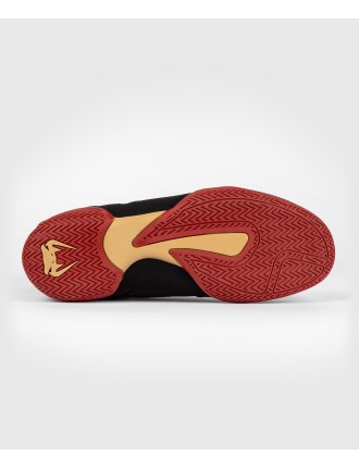 Top Choice Venum Contender Boxing Shoes - Black/Gold/Red Fresh Release