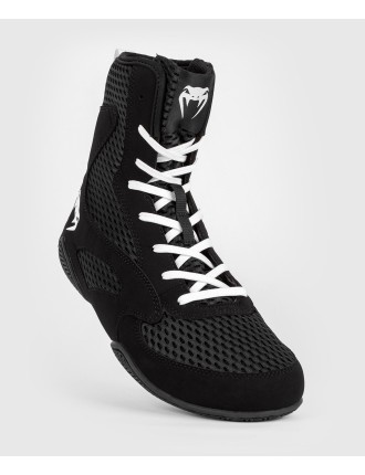 Top Choice Venum Contender Boxing Shoes - Black/White Immediate Availability