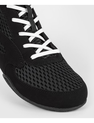 Top Choice Venum Contender Boxing Shoes - Black/White Immediate Availability