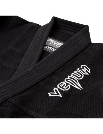 Top Choice Venum Contender Kids BJJ Gi (Free white belt included) - Black New Collection