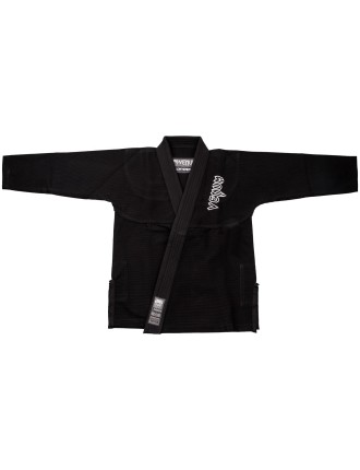 Top Choice Venum Contender Kids BJJ Gi (Free white belt included) - Black New Collection