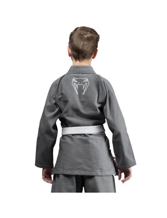 Top Choice Venum Contender Kids BJJ Gi (Free white belt included) - Grey Just In