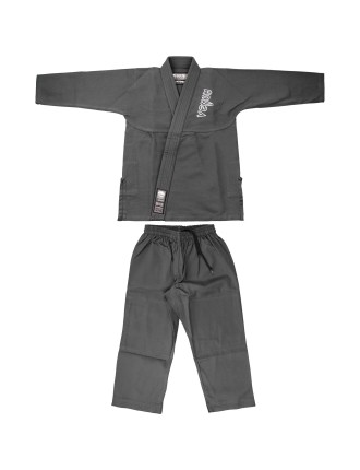 Top Choice Venum Contender Kids BJJ Gi (Free white belt included) - Grey Just In