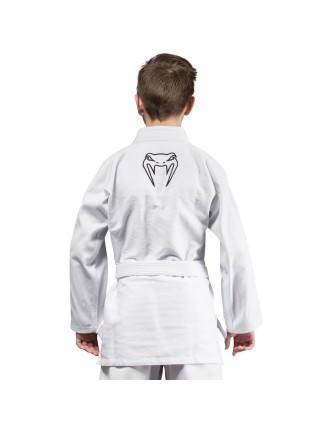 Top Choice Venum Contender Kids BJJ Gi (Free white belt included) - White Available for Immediate Shipping