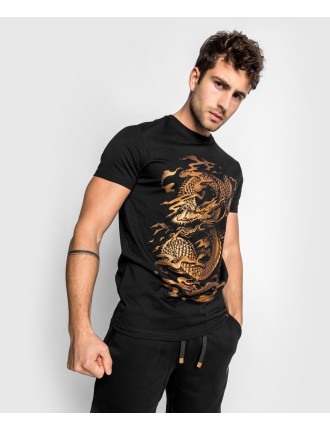 Top Choice Venum Dragon's Flight T-Shirt - Black/Bronze Available for Immediate Shipping