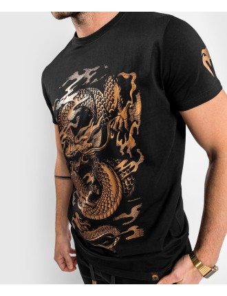 Top Choice Venum Dragon's Flight T-Shirt - Black/Bronze Available for Immediate Shipping