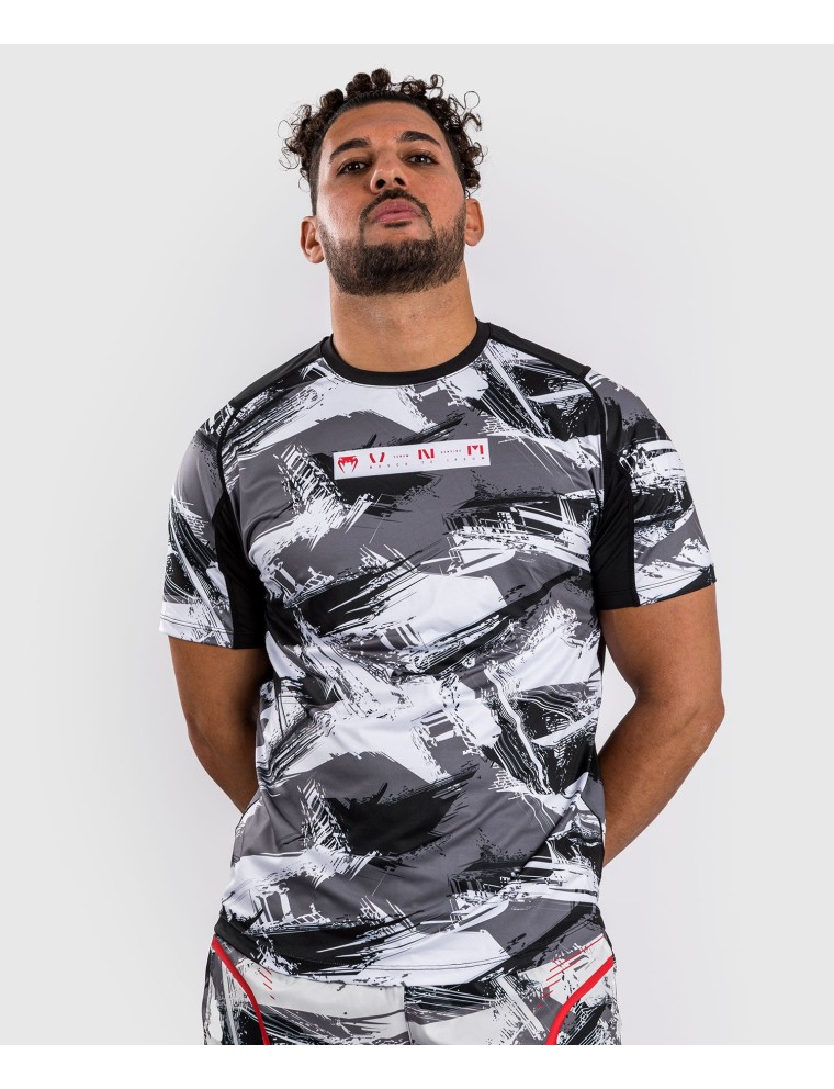 Top Choice Venum Electron 3.0 Dry-Tech t-shirt - Grey/Red On Hand Now