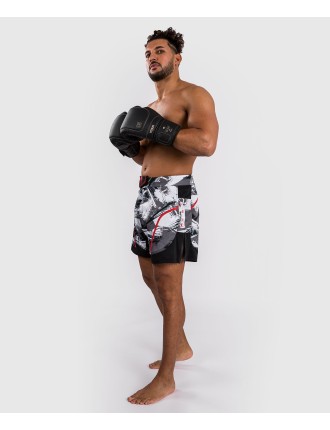 Top Choice Venum Electron 3.0 Fight Shorts - Grey/Red Just Launched