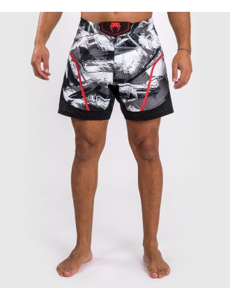 Top Choice Venum Electron 3.0 Fight Shorts - Grey/Red Just Launched