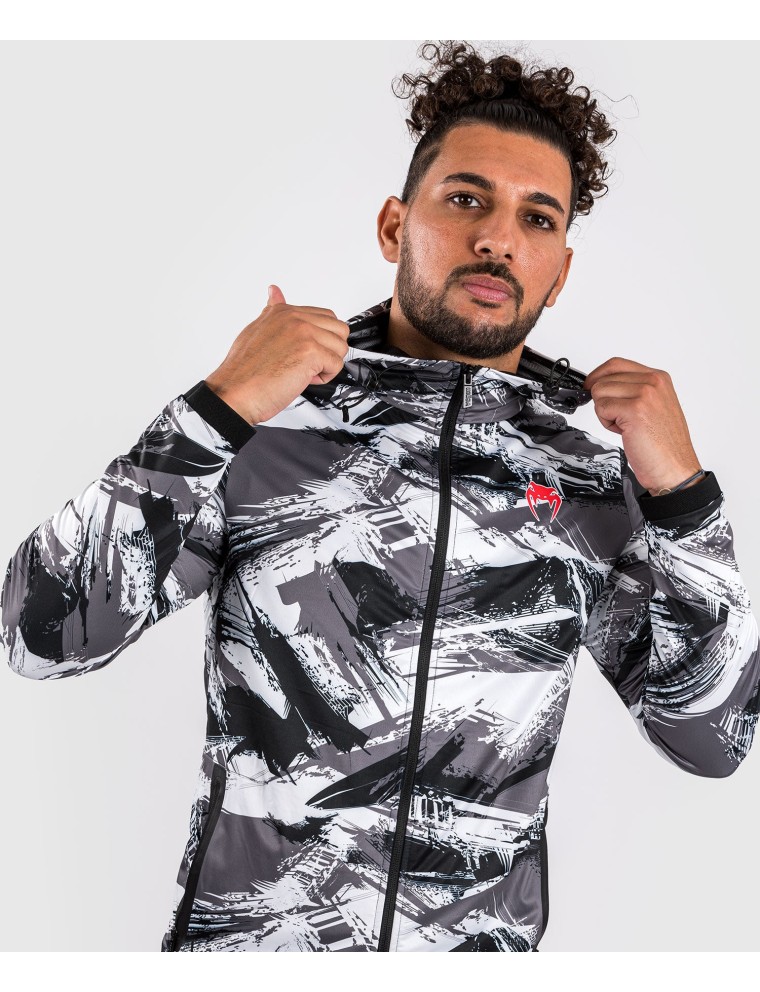 Top Choice Venum Electron 3.0 Hoodie - Grey/Red New Release