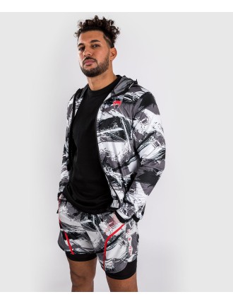 Top Choice Venum Electron 3.0 Hoodie - Grey/Red New Release