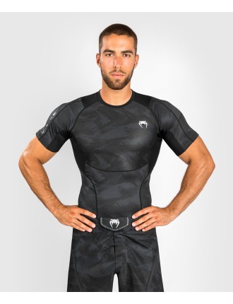 Top Choice Venum Electron 3.0 Rashguard - Short Sleeves - Black Just In