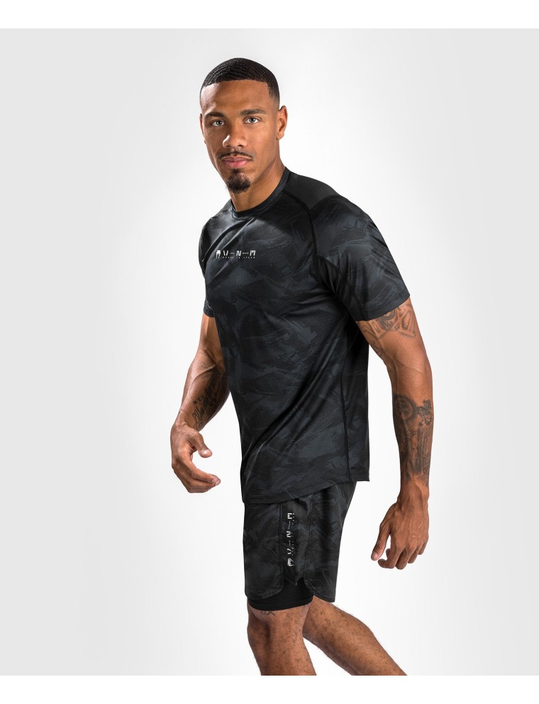 Top Choice Venum Electron 3.0 Dry Tech  T-Shirt - Short Sleeves - Black