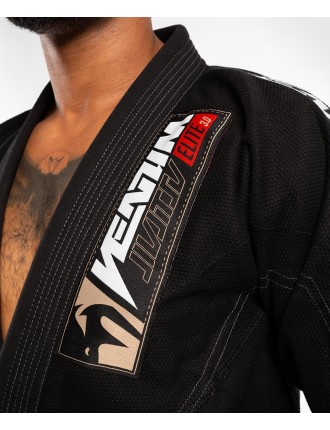 Top Choice Venum Elite 3.0 BJJ Gi - Black Limited Stock