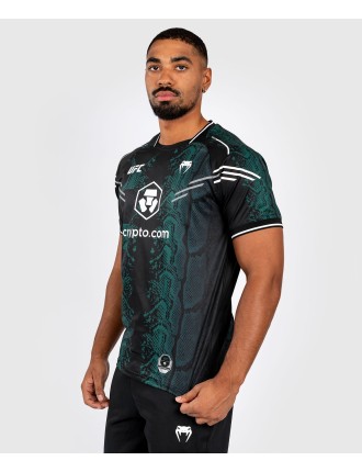 Top Choice UFC Adrenaline by Venum Authentic Fight Night Men Jersey - Emerald Edition - Green/Black Just Launched