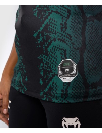 Top Choice UFC Adrenaline by Venum Authentic Fight Night Women Walkout Jersey - Emerald Edition - Green/Black In Stock