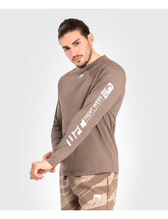 Top Choice UFC Adrenaline by Venum Fight Week Men Long Sleeve T-Shirt - Bronze On Hand Now