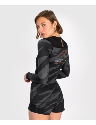 Top Choice UFC Adrenaline by Venum Fight Week Women Performance Long Sleeve Rashguard - Urban Camo On Hand Now