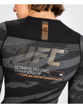 Top Choice UFC Adrenaline by Venum Fight Week Women Performance Long Sleeve Rashguard - Urban Camo On Hand Now