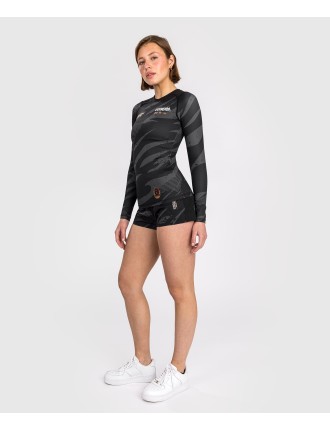 Top Choice UFC Adrenaline by Venum Fight Week Women Performance Long Sleeve Rashguard - Urban Camo On Hand Now