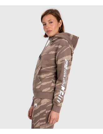 Top Choice UFC Adrenaline by Venum Fight Week Women Pullover Hoodie - Desert Camo