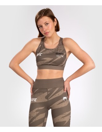 Top Choice UFC Adrenaline by Venum Fight Week Women Sports Bra - Desert Camo New Release