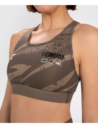 Top Choice UFC Adrenaline by Venum Fight Week Women Sports Bra - Desert Camo New Release