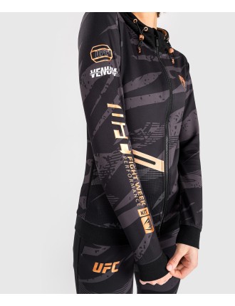 Top Choice UFC Adrenaline by Venum Fight Week Women Zip Hoodie - Urban Camo Limited Stock