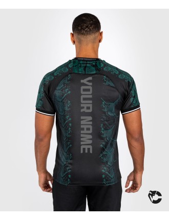 Top Choice UFC Adrenaline by Venum Personalized Authentic Fight Night Men Jersey - Emerald Edition - Green/Black Hot New Item