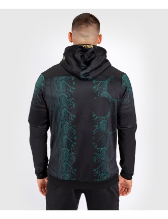 Top Choice UFC Adrenaline by Venum Personalized Authentic Fight Night Men Walkout Hoodie - Emerald Edition - Green/Black/Gold Ju