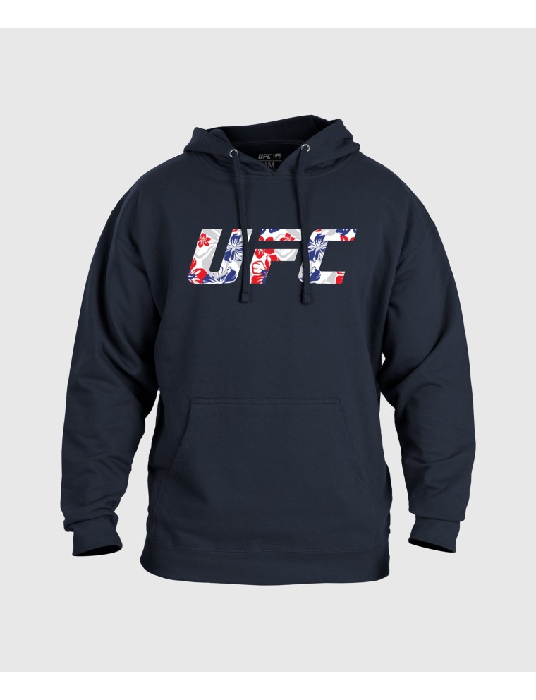 Top Choice UFC Unrivaled by VENUM Max Holloway Men Hoodie ﾨC Navy Ready for Shipment