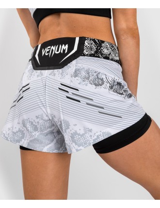 Top Choice UFC Adrenaline by Venum Authentic Fight Night Women Fight Short - White Fresh Release