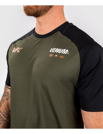 Top Choice UFC Adrenaline by Venum Fight Week Men Dry-tech T-shirt - Khaki/Bronze Hot New Item