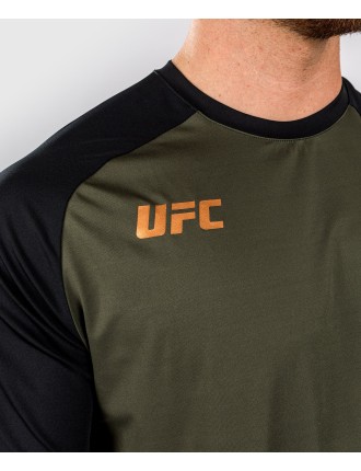 Top Choice UFC Adrenaline by Venum Fight Week Men Dry-tech T-shirt - Khaki/Bronze Hot New Item