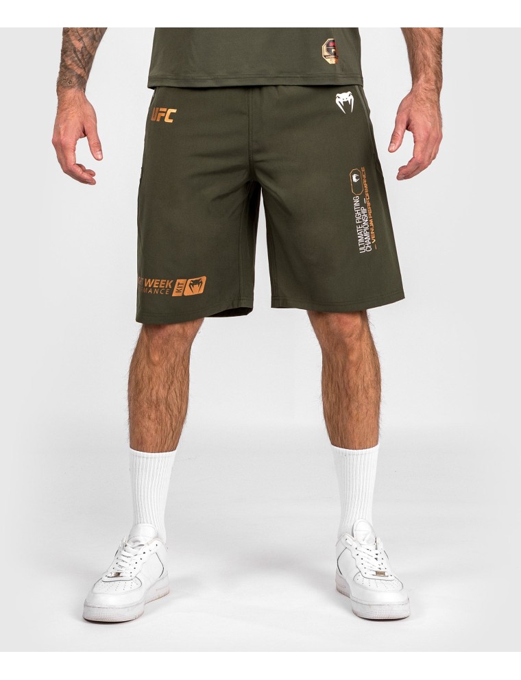 Top Choice UFC Adrenaline by Venum Fight Week Men Performance Shorts - Khaki/Bronze In Stock