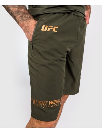 Top Choice UFC Adrenaline by Venum Fight Week Men Performance Shorts - Khaki/Bronze In Stock