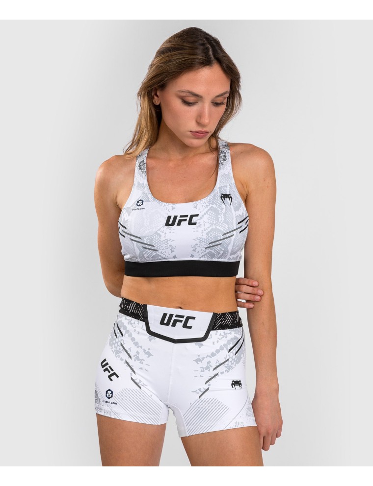 Top Choice UFC Adrenaline by Venum Authentic Fight Night  Women Sports Bra - White In Stock