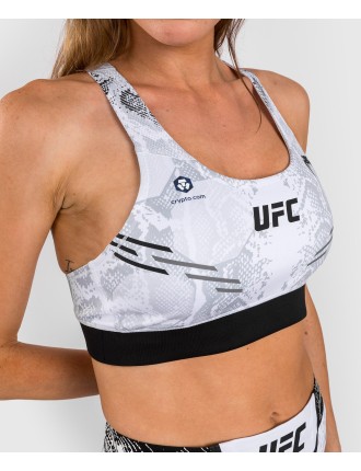 Top Choice UFC Adrenaline by Venum Authentic Fight Night  Women Sports Bra - White In Stock