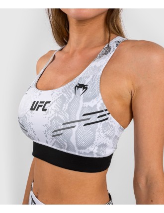 Top Choice UFC Adrenaline by Venum Authentic Fight Night  Women Sports Bra - White In Stock