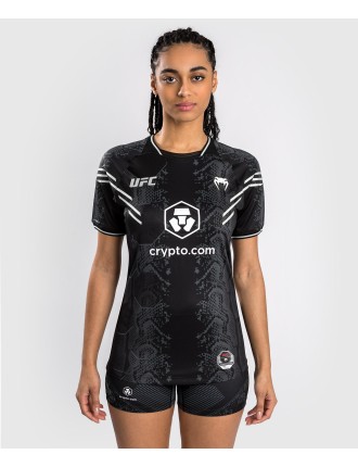 Top Choice UFC Adrenaline by Venum Authentic Fight Night Women Walkout Jersey - Black Available for Immediate Shipping