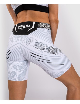 Top Choice UFC Adrenaline by Venum Authentic Fight Night Women Vale Tudo Short - Long Fit - White Fresh Release