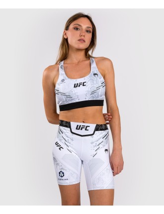 Top Choice UFC Adrenaline by Venum Authentic Fight Night Women Vale Tudo Short - Long Fit - White Fresh Release