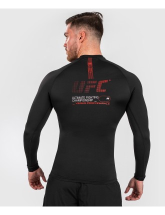 Top Choice UFC Adrenaline by Venum Fight Week Men Performance Long-sleeve Rashguard - Black On Hand Now