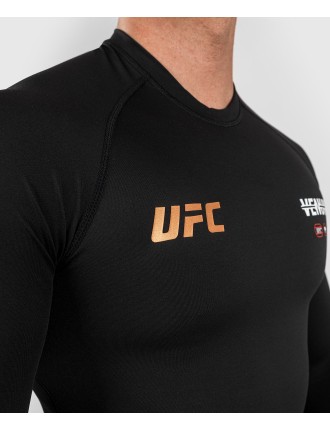 Top Choice UFC Adrenaline by Venum Fight Week Men Performance Long-sleeve Rashguard - Black On Hand Now