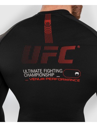 Top Choice UFC Adrenaline by Venum Fight Week Men Performance Long-sleeve Rashguard - Black On Hand Now