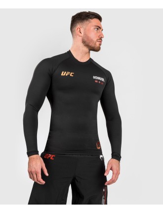 Top Choice UFC Adrenaline by Venum Fight Week Men Performance Long-sleeve Rashguard - Black On Hand Now