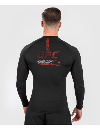 Top Choice UFC Adrenaline by Venum Fight Week Men Performance Long-sleeve Rashguard - Black On Hand Now